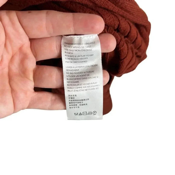 Maeve by Anthropologie Midi Dress Rusty Red/Orange Size 2x - Picture 2 of 8